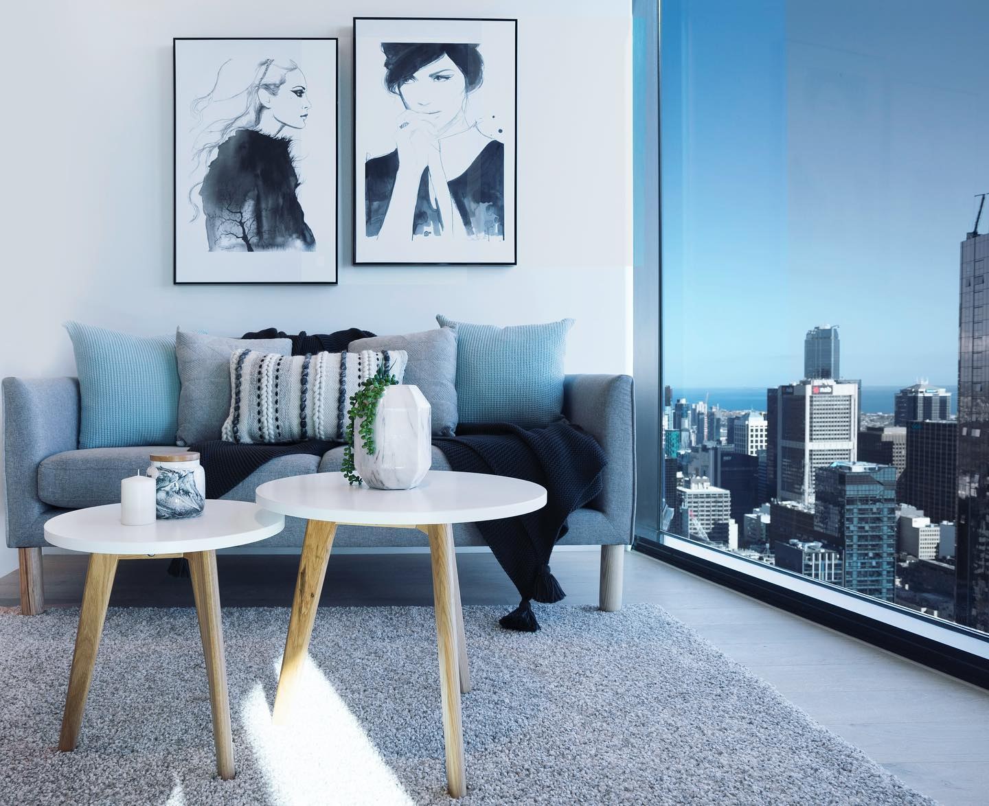 Living styling by Tailored Property Styling